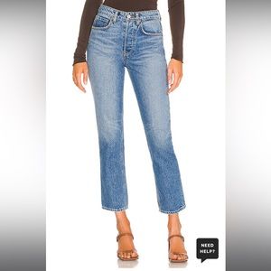 Karolina High Rise Straight Crop in Long Island
GRLFRND